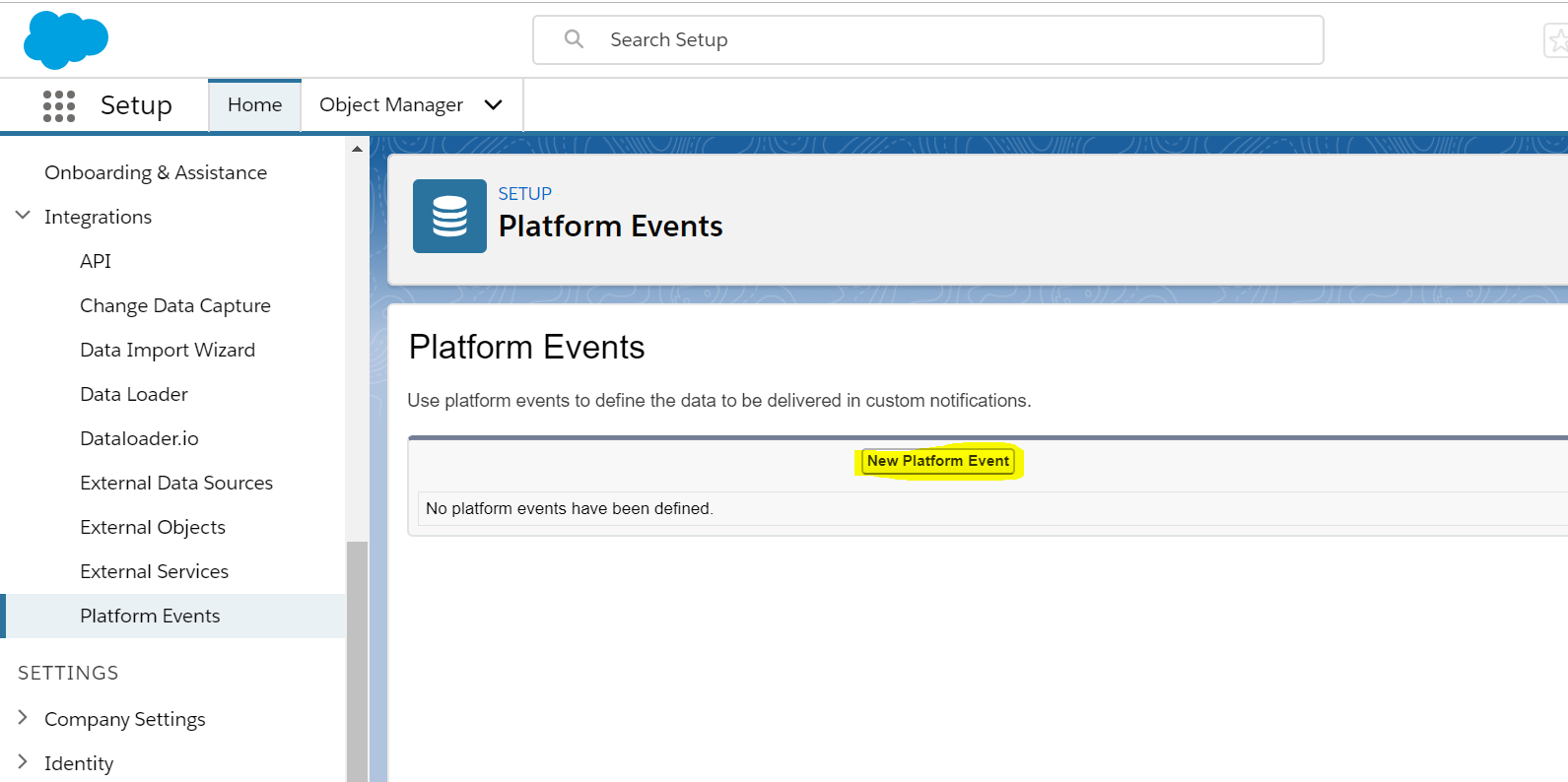 Publish and Consume Salesforce Event