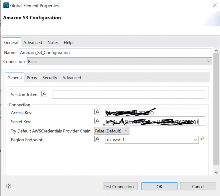 Create S3 Bucket MuleSoft Amazon S3 Connector