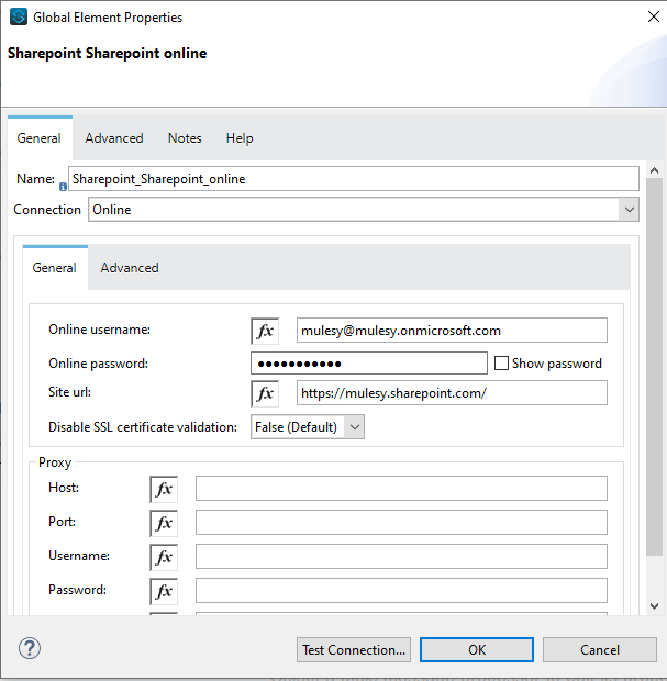 File operations Using Sharepoint Connector In Mule 4
