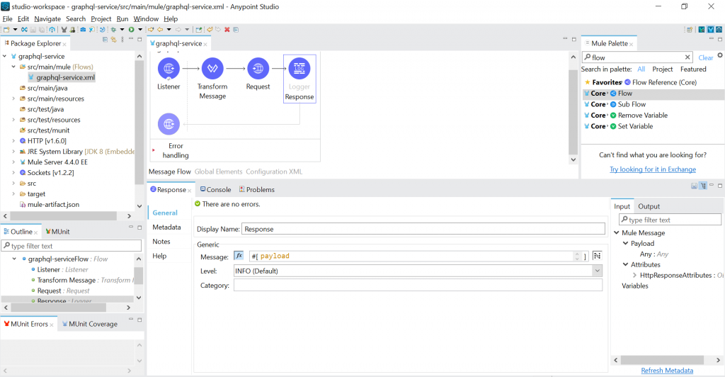HTTP Requestor to call Graphql APIs - MuleSoft Graphql